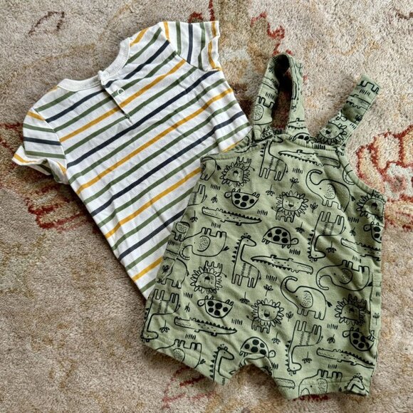 Max & Marcus Animal Shortall Outfit - Picture 9 of 9